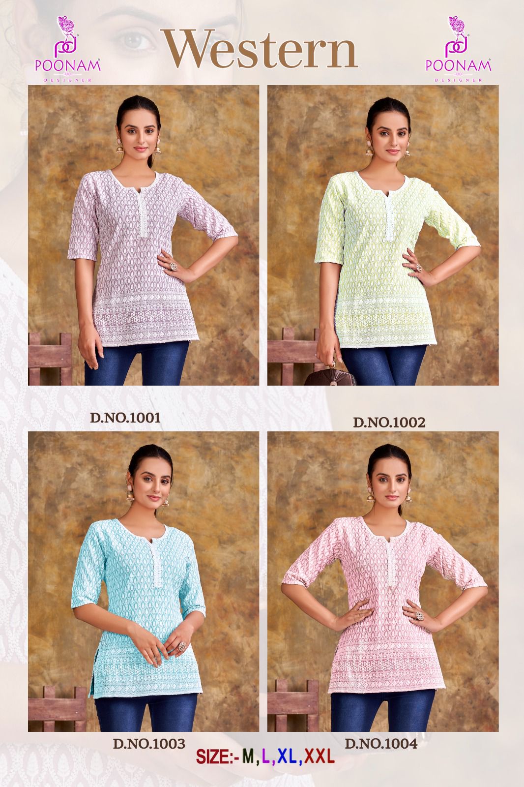 Poonam Western Ladies Top Catalog
